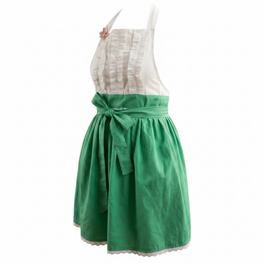 Emerald Ruffle Apron