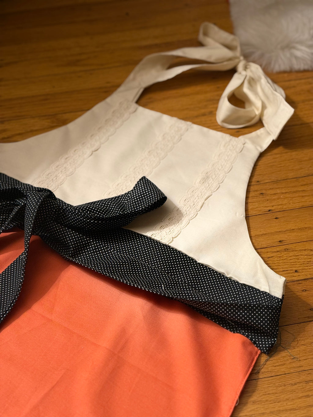 Color Block Apron
