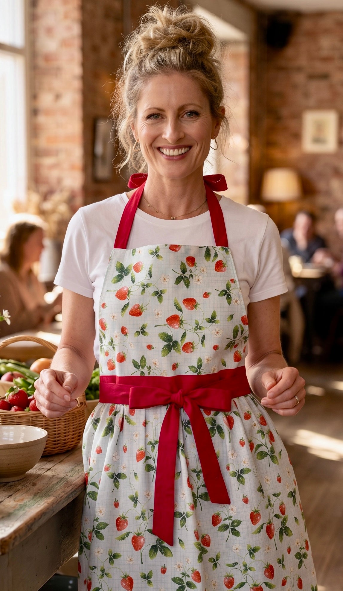 Strawberry Garden Apron