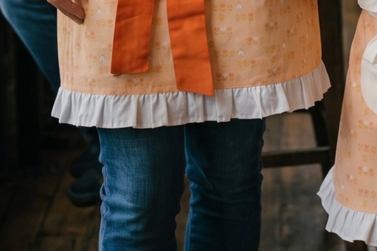 Peach Blossom Mommy & Me Aprons